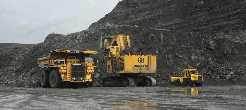 Mining trucks